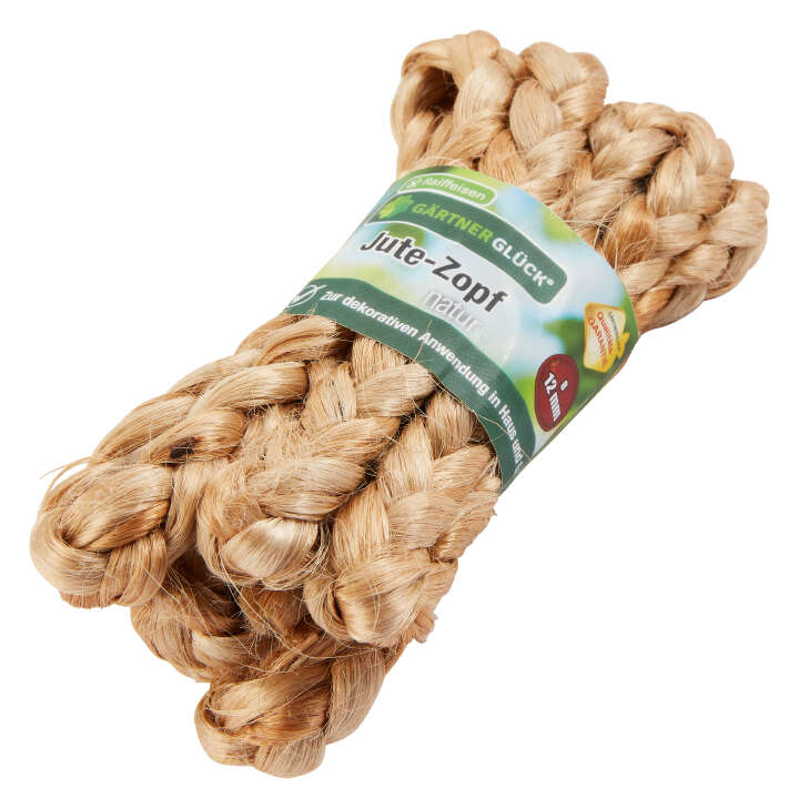 GÄRTNERGLÜCK Jute-Zopf